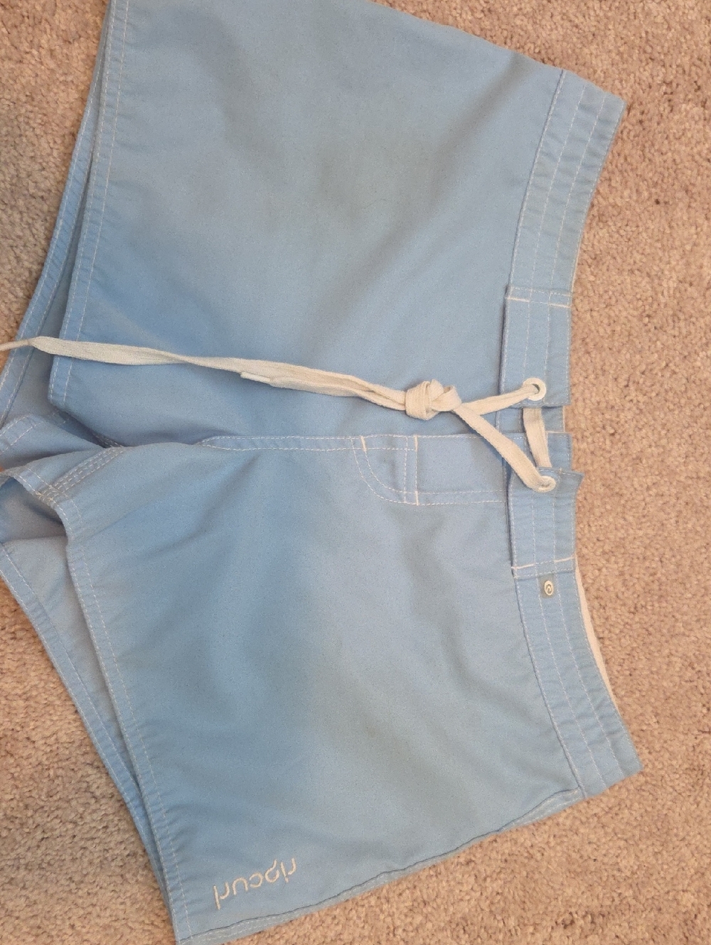 Ripcurl Board Shorts- Light Blue Drawstring
